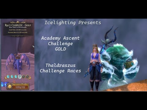 Academy Ascent Challenge GOLD - Thaldraszus Challenge Races - Race Complete 61.535 Seconds