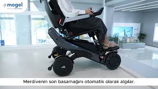Xsto X12  AI+ Merdiven Tırmanan Akülü Sandalye — Tanıtım Videosu 1