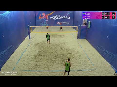 17:30 D. Kliuiev / I. Datsiuk - O. Kulyk / S. Borets 01.11.2022 | Winners Beach Volleyball
