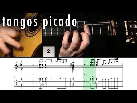 Flamenco Guitar 102 - 12 Tangos Picado