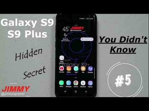 Galaxy S9/S9+ TOP 5 HIDDEN FEATURES [Easter Eggs]