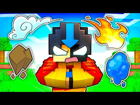 REBORN as the AVATAR in Minecraft!