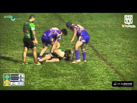 2016 ICRL Round 1 1st Grade Highlights - Corrimal Cougars Vs Berkeley Eagles