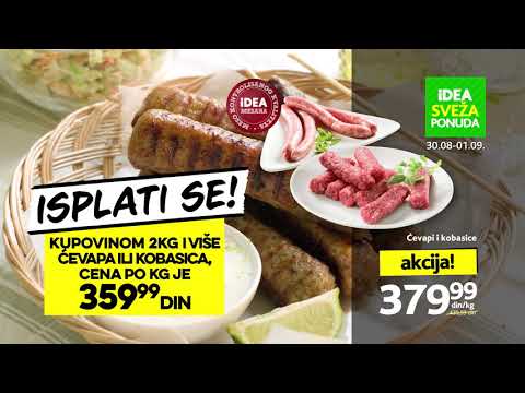 IDEA | Sveža ponuda 30.08 - 1.09.2019.