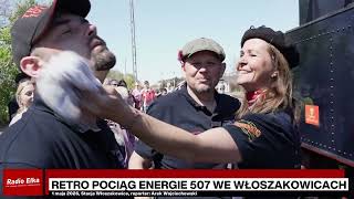 Wideo1: Retro poci�g Energie 507 we W�oszakowicach