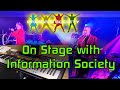 On Stage with Information Society: The Gear Used