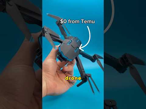 Testing Temu’s “free drone” (unsponsored)