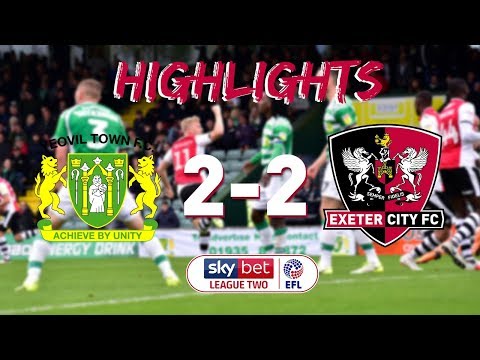HIGHLIGHTS: Yeovil Town 2 Exeter City 2 (6/10/18) EFL Sky Bet League 2