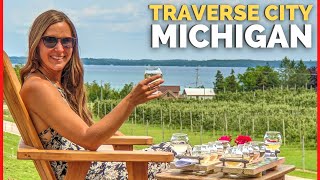Best Things to do in Traverse City, Michigan | Wine, Beer & Restaurants | RV Travel Vlog