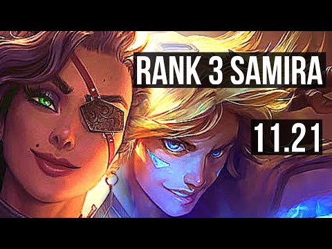 SAMIRA & Amumu vs EZREAL & Yuumi (ADC) | Rank 3 Samira, 10/3/7 | TR Grandmaster | 11.21