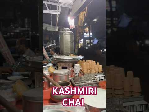 Kashmiri Chai | कश्मीरी चाय | Lucknow Street Food #lucknowstreetfood  #shortsfeed #shorts