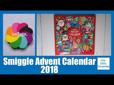 Smiggle Advent Calendar 2018 REVIEW Unboxing The Contents