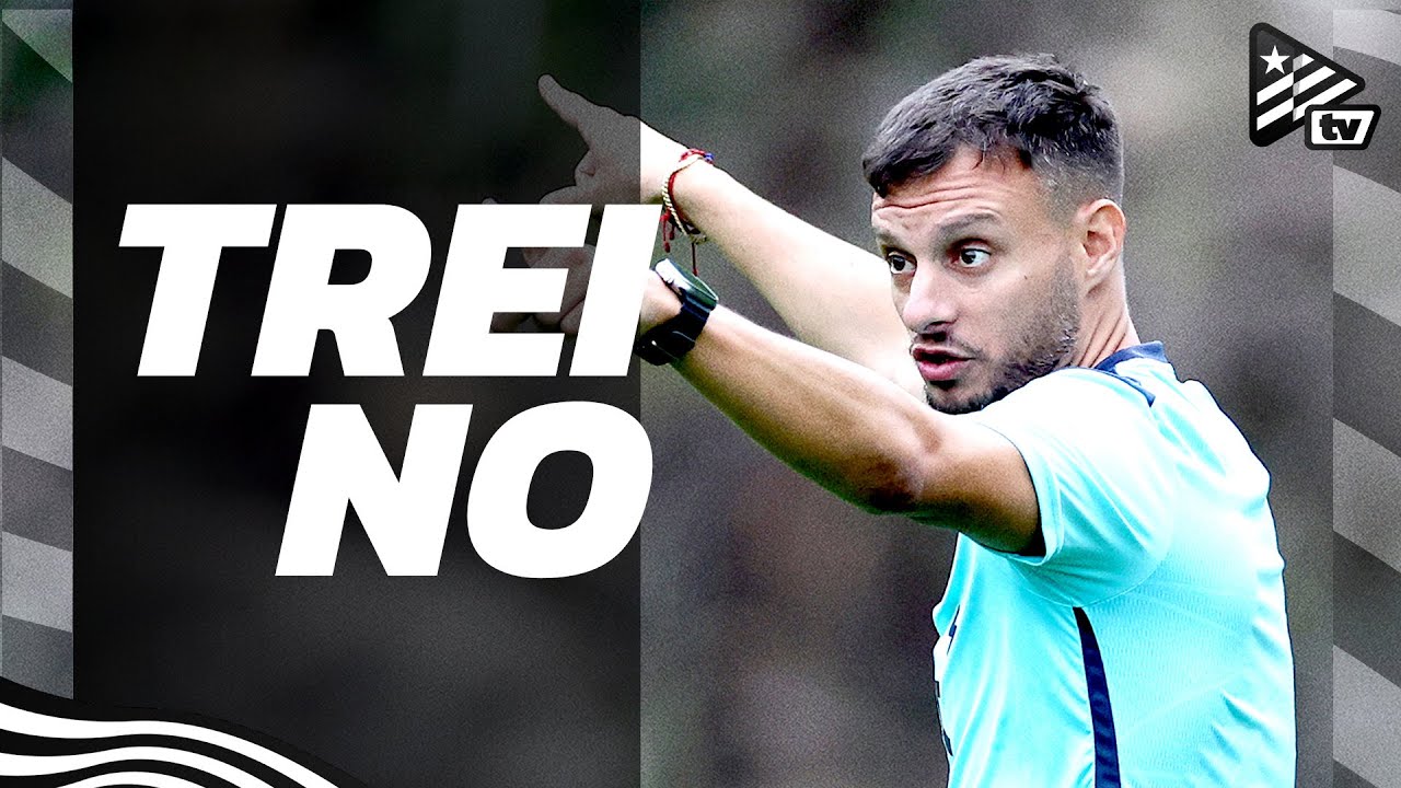 VÍDEO: Botafogo tem primeiro treino no campo sob o comando de Martín Anselmi