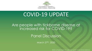 Video thumbnail image for COVID-19 and Tick Borne Disease (TBD) Patients
