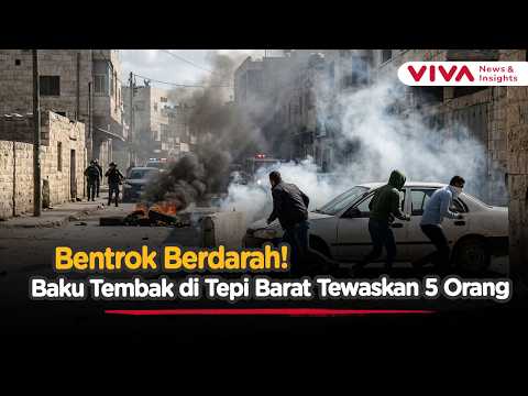 Bentrok Sengit di Tepi Barat, Empat Warga Palestina dan Satu Warga Israel Tewas | Viva News Daily