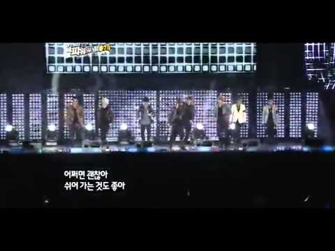 111011 Super Junior - Superman + Mr Simple @ Busan Charity Concert