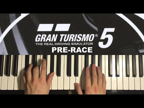 Gran Turismo 5 - Pre-race Music: 8Va Curves (Piano Tutorial Lesson)