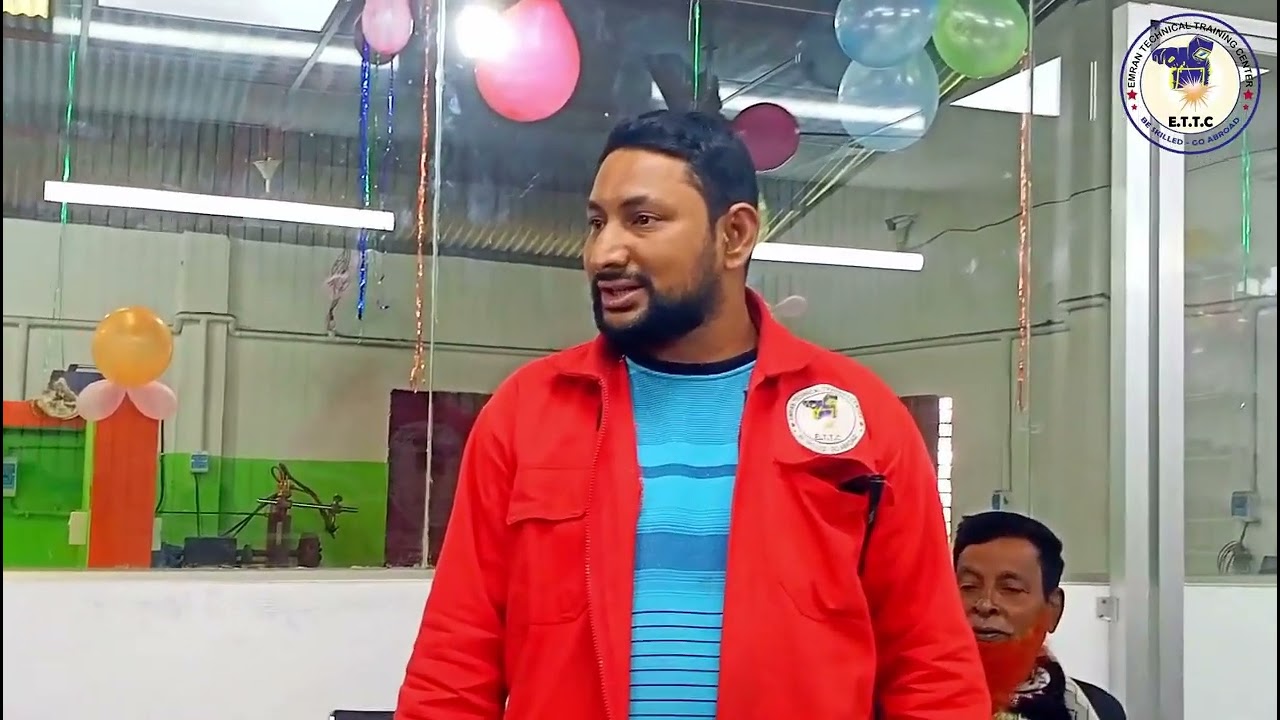 Emran Technical Training Center- থেকে ডেলিকেট সিস্টেমে ইন্টারভিউ পাশ করে বিদেশে গমন।