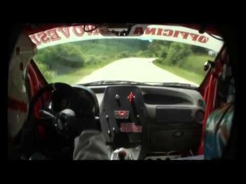32° Rally di Casciana Terme Crash Cameracar Genovesi R.-Guadagnini M. Fiat Panda Evo Gr. N