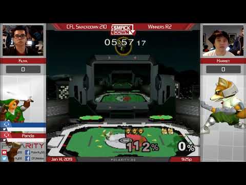 CFL Smackdown 210 Melee - Kuya (Link) vs Harriet (Fox) - Winners R2