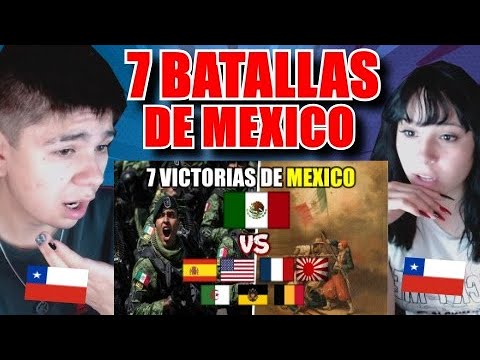 Reaction to 7 battles where Mexico faced soldiers of different nationalities *Brutal*