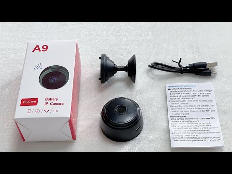 A9 Battery-Powered IP Camera: Wireless Installation, HD Monitoring, Total Security Solution!