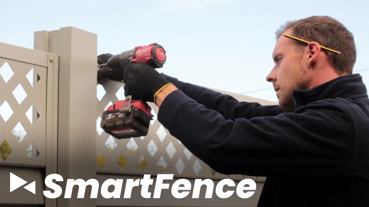 How to Assemble & Install SmartFence | Maintenance-Free Colour Coated Steel Fence