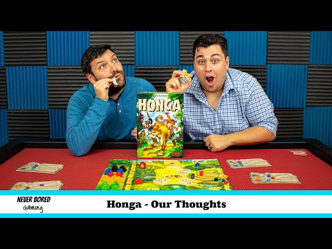 Never Bored Gaming | Our Thoughts | Honga
