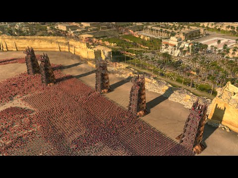 SIEGE OF EGYPT - Total War ROME 2