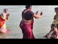 सब सखिया ने मिलकर किया पोष एकादशी गंगा