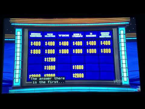 Double Jeopardy, Amy Schneider Day 2 - SCORE CHANGE & Daily Double’s GONE WRONG (11/18/21)