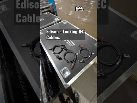 Locking IEC To Edison Cables | LM Tour Systems