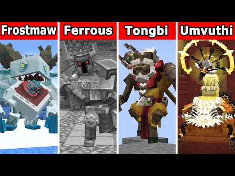 I Killed ALL Bosses in Mowzie’s Mobs | Minecraft Hardcore 2025