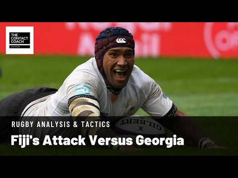 Rugby Coaching:: Fiji's Impressive Attack Versus Georgia