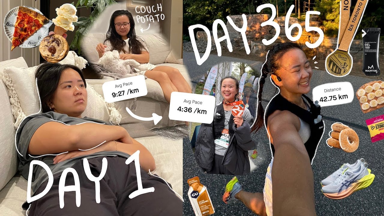 how running for a YEAR changed my life & body | +20 beginner tips, essentials, fuelling & mindset