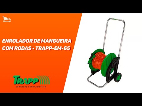Enrolador de Mangueira com Rodas EM-65 - Video