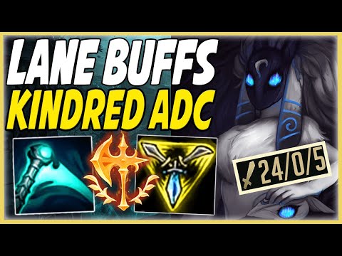 NEW KINDRED BUFFS MAKE KINDRED A LANE GOD! MURAMANA KINDRED ADC IS CRAZY BUSTED! - League Of Legends