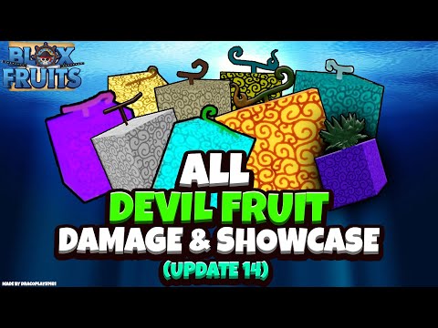 All Devil Fruit Damage and Showcase on a 20Mil Player (Update 14) - Blox Fruits [Roblox]