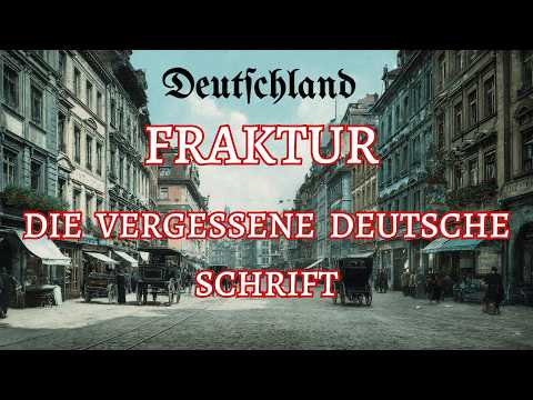 Fraktur – Aufstieg und Fall einer Kulturschrift