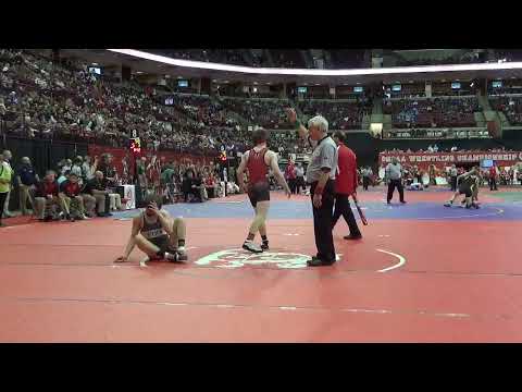 144 R1 Clayton Smith, Utica VS Jace Margraf, Mohawk