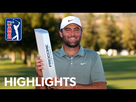 Scottie Scheffler’s winning highlights from Procore Championship | 2025