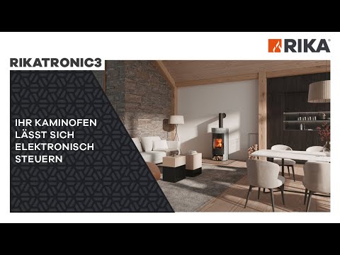 RIKATRONIC3 | Die Technologie, die Abbrand und Luftzufuhr Ihres Kaminofens automatisch regelt.