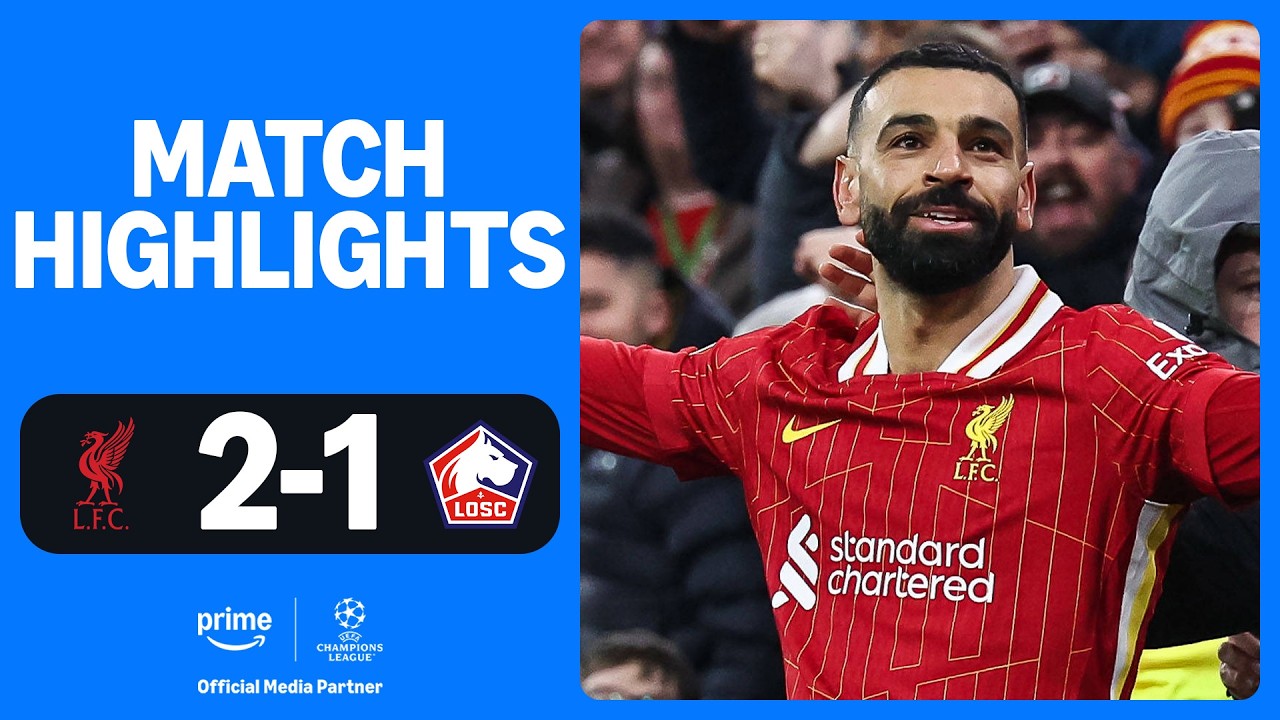 Salah makes it 50 as Liverpool QUALIFY 🔥 Liverpool v Lille UEFA Champions League Highlights