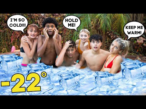 LAST TO LEAVE FREEZING ICE TUB WINS!  | Gavin Magnus