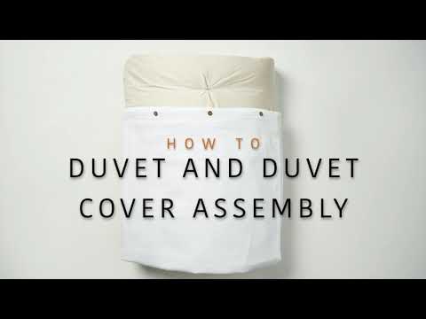 Takasa How to: Duvet and Duvet Cover Assembly