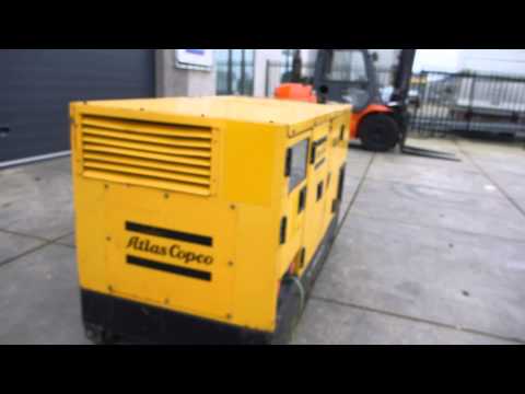ATLAS COPCO QAS38 38 KVA YANMAR ENGINE 2005, 5254 HRS. | SNS519