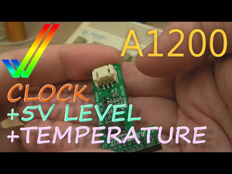 Commodore Amiga A1200 - Real Time Clock + 5v Monitor + Temperature Sensors (Amiga Kit)