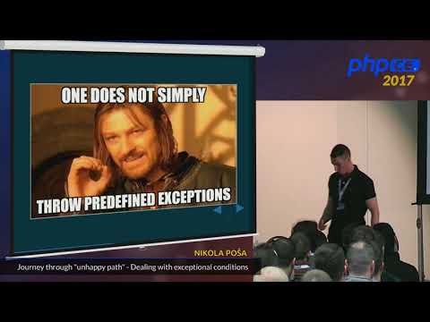 Nikola Poša: Journey through "unhappy path" - Dealing with exceptional conditions