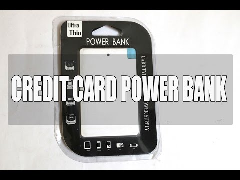 Credit Card Power Bank 2500mah