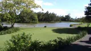preview picture of video 'Mauritius Constance Belle Mare Plage Villas Belle Mare D`Eau Douce Osten Golfplatz Bilder 18 Loch'